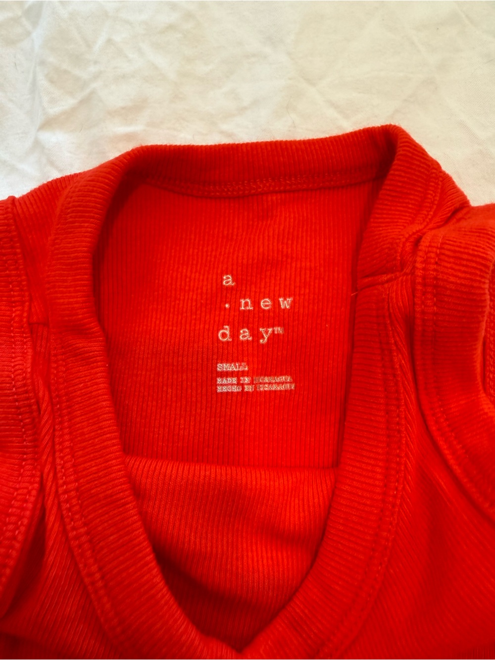 Orange Tank - Picture 2 of 2